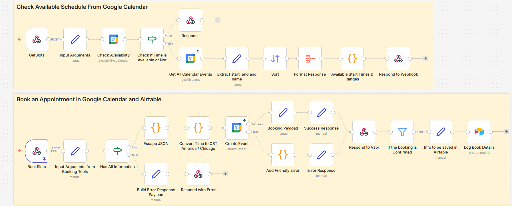 Screenshot of AI Appointment Setter